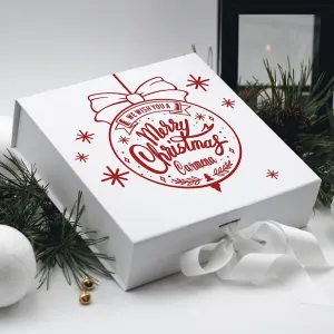Christmas Boxes With Magnetic Closure