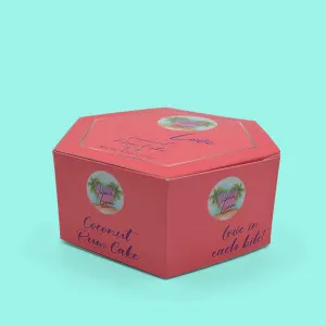Food Hexagon Boxes