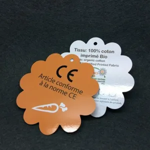 Hang Tags with Die Cut