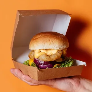 Kraft Burger Boxes