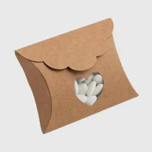 Pillow Boxes with Die Cut