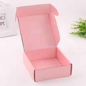 Pink Mailer Boxes